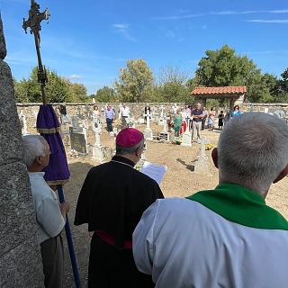 Gamones cierra la visita pastoral del obispo a Sayago