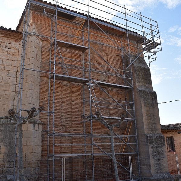 Comienzan la rehabilitación en la Iglesia de San Pedro de Villalpando