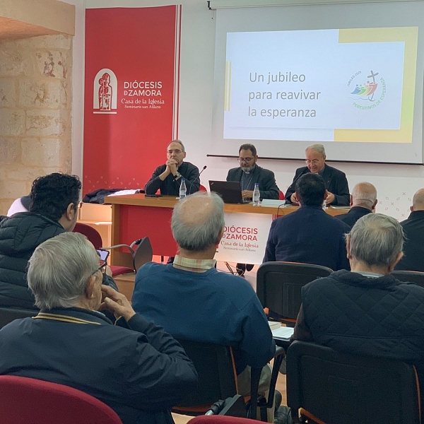 Sacerdotes y diáconos de la Diócesis de Zamora se preparan para el Jubileo de 2025