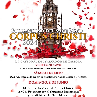 Zamora se prepara para celebrar el Corpus el domingo