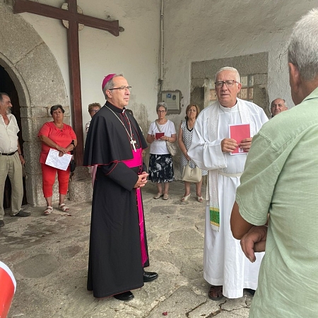 Abelón, Moral de Sayago y Torregamones reciben la visita pasoral del obispo